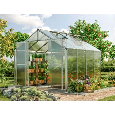 Invernadero GFP 225x259cm Placas alveolares - Sin extras Invernadero GFP 225x259cm Placas alveolares - Sin extras