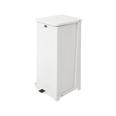 Rubbermaid - Cubo De Basura Con Pedal Defenders® Capacidad 49 L Blanco Rubbermaid - Cubo De Basura Con Pedal Defenders® Capacidad 49 L Blanco