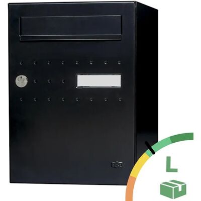 Buzón De Paquetería - Eclipse Negro Mate - 1 Puerta Renz Buzón De Paquetería - Eclipse Negro Mate - 1 Puerta Renz