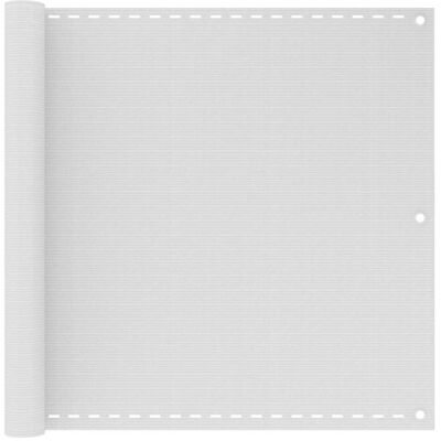 HELLOSHOP26 Pantalla De Balcón Valla De Privacidad De Hdpe Blanco De 90 X 400 Cm 020010166 HELLOSHOP26 Pantalla De Balcón Valla De Privacidad De Hdpe Blanco De 90 X 400 Cm 020010166