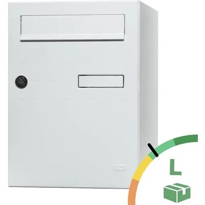 Buzón De Paquetería - Eclipse Blanco Mate - 1 Puerta Renz Buzón De Paquetería - Eclipse Blanco Mate - 1 Puerta Renz