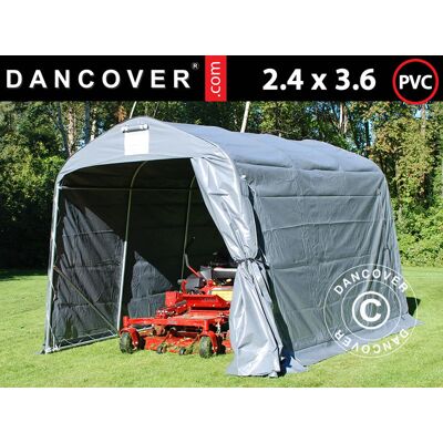 Carpa de almacenamiento gris Dancover 2,4x3,6m Carpa de almacenamiento gris Dancover 2,4x3,6m