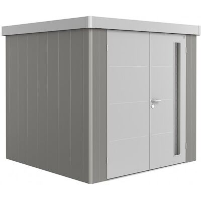 Caseta de jardín Biohort Neo 4D Puerta doble gris cuarzo Caseta de jardín Biohort Neo 4D Puerta doble gris cuarzo