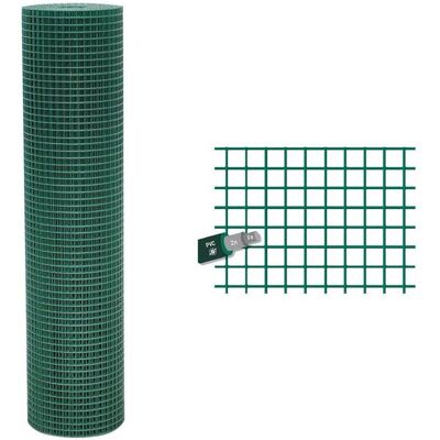 SIDEX Rete Elettrosaldata Plastificata 12 X 12 Filo Ø Mm. 1,2 - H. Cm 100 X Mt. 25 SIDEX Rete Elettrosaldata Plastificata 12 X 12 Filo Ø Mm. 1,2 - H. Cm 100 X Mt. 25