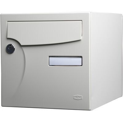 Renz - Buzón Normalizado 1 Puerta Exterior Acero Marfil Brillo Renz - Buzón Normalizado 1 Puerta Exterior Acero Marfil Brillo