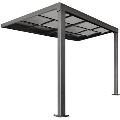 Home Deluxe Solis Deluxe Gris - Cubierta para terraza Home Deluxe Solis Deluxe Gris - Cubierta para terraza