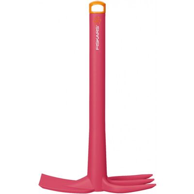 Azada de Jardín Ruby de Fiskars - Herramienta para Deshierbar y Aflojar Suelo Azada de Jardín Ruby de Fiskars - Herramienta para Deshierbar y Aflojar Suelo