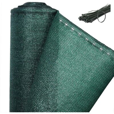 Pantalla De Privacidad 1.5x25 M Pantalla Hdpe 150 G/m2 Para Balcón Jardín Protección De Privacidad Recortable Resistiente Al Viento Y Polvo Protección Uv Verde - Woltu Pantalla De Privacidad 1.5x25 M Pantalla Hdpe 150 G/m2 Para Balcón Jardín Protección De Privacidad Recortable Resistiente Al Viento Y Polvo Protección Uv Verde - Woltu