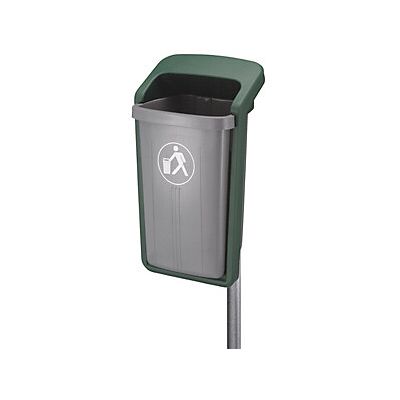 CERTEO Außen-abfallbehälter Volumen 50 L Bxhxt 460 X 845 X 390 Mm CERTEO Außen-abfallbehälter Volumen 50 L Bxhxt 460 X 845 X 390 Mm