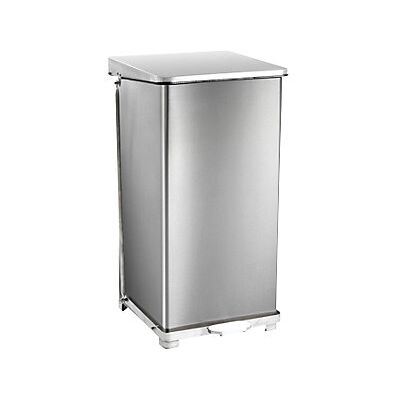 CERTEO Cubo Industrial Con Pedal Acero Inoxidable Capacidad 90 L H CERTEO Cubo Industrial Con Pedal Acero Inoxidable Capacidad 90 L H