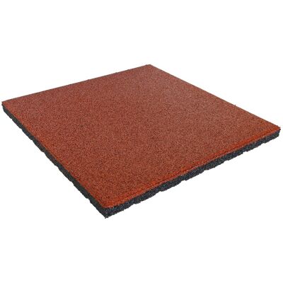 VIVOL Baldosa De Caucho De 30 Mm - 50 X 50 Cm - Negra - 3 Piezas - 0,75 M² VIVOL Baldosa De Caucho De 30 Mm - 50 X 50 Cm - Negra - 3 Piezas - 0,75 M²