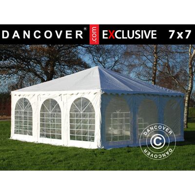 Carpa Jaima / Pagoda Exclusive 7x7m Pvc, Blanco - Dancover Carpa Jaima / Pagoda Exclusive 7x7m Pvc, Blanco - Dancover