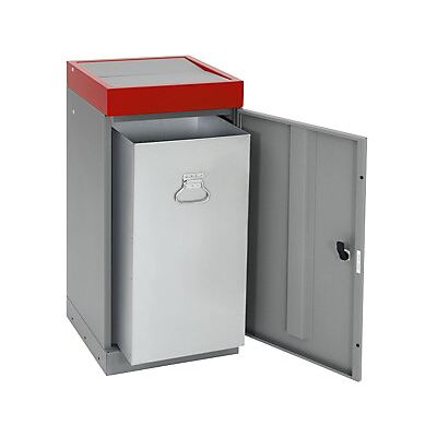 CERTEO Recipiente Con Puerta Batiente Para Separar Materiales Suelto CERTEO Recipiente Con Puerta Batiente Para Separar Materiales Suelto