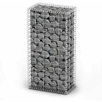 Vidaxl - Cesta Para Muro De Gaviones De Alambre Galvanizado 100x50x30 Cm Vidaxl - Cesta Para Muro De Gaviones De Alambre Galvanizado 100x50x30 Cm