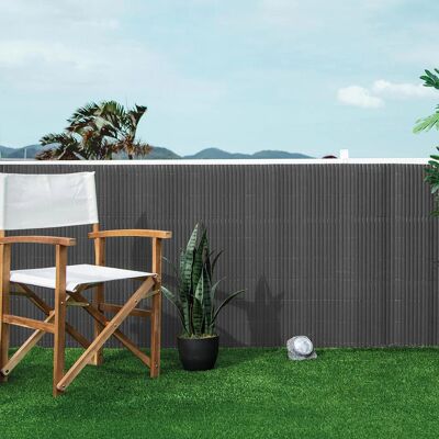 NORTENE Pack Instalación Cañizo Pvc Lite 6 Metros Antracita NORTENE Pack Instalación Cañizo Pvc Lite 6 Metros Antracita