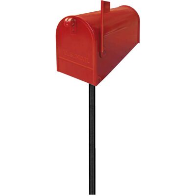 Poste De Hierro Negro H77 Cm Para Buzón Alubox Estilo Americano Poste De Hierro Negro H77 Cm Para Buzón Alubox Estilo Americano