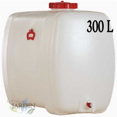 Graf - Barril De Polietileno Alimentario 300 Litros Para Liquidos Y Bebidas, 88x61x88 Cm Graf - Barril De Polietileno Alimentario 300 Litros Para Liquidos Y Bebidas, 88x61x88 Cm