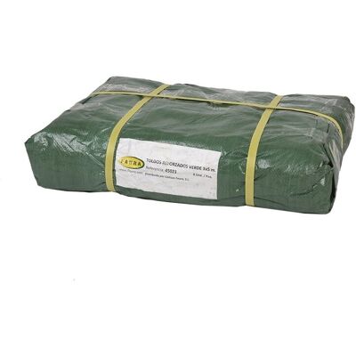 FAURA Lona De Protección Verde Lona Cubierta Impermeable Polietileno Reforzado - Verde Varias Medidas 6x10 M. - FAURA Lona De Protección Verde Lona Cubierta Impermeable Polietileno Reforzado - Verde Varias Medidas 6x10 M. -
