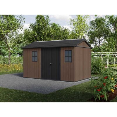 Caseta Cobertizo Resina Jardin Newton 7513 Keter Con Puerta Lateral Caseta Cobertizo Resina Jardin Newton 7513 Keter Con Puerta Lateral