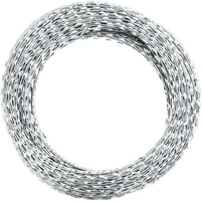 Alambre De Espino Concertina Helicoidal Acero Galvanizado 100 M Vidaxl Alambre De Espino Concertina Helicoidal Acero Galvanizado 100 M Vidaxl