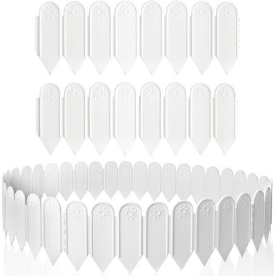 OEM Paquete De 20 Tiras De Plástico Para Bordes De Jardín, De 3 M De Largo, Flexibles, Para Jardín, Macizos De Flores, Mini Valla Para Caminos De Jardín, 14 Cm De Alto. OEM Paquete De 20 Tiras De Plástico Para Bordes De Jardín, De 3 M De Largo, Flexibles, Para Jardín, Macizos De Flores, Mini Valla Para Caminos De Jardín, 14 Cm De Alto.