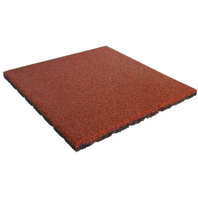 VIVOL Baldosa De Caucho De 25 Mm - 50 X 50 Cm - Roja - 3 Piezas - 0,75 M² VIVOL Baldosa De Caucho De 25 Mm - 50 X 50 Cm - Roja - 3 Piezas - 0,75 M²