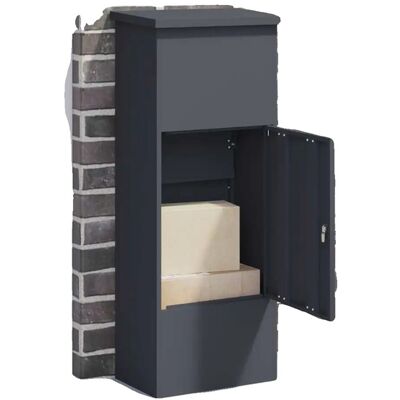 OEM Buzón Para Paquetes, Construcción De Acero, Diseño Moderno Y Elegante, Color Antracita. OEM Buzón Para Paquetes, Construcción De Acero, Diseño Moderno Y Elegante, Color Antracita.