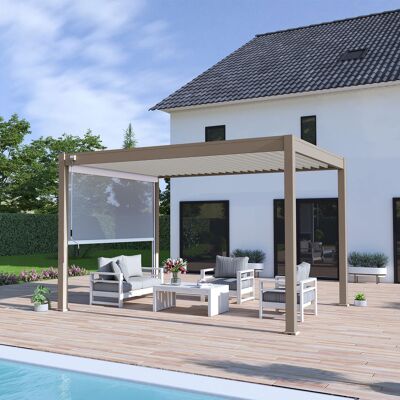 Pérgola de aluminio Ombréa - 12 m² Cubierta Exterior Pérgola de aluminio Ombréa - 12 m² Cubierta Exterior