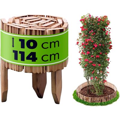 OEM Bordillo Para Valla De Jardín, 10 Cm De Alto, 114 Cm De Largo, Resistente A La Intemperie, Madera Duradera, Montaje Sin Herramientas. OEM Bordillo Para Valla De Jardín, 10 Cm De Alto, 114 Cm De Largo, Resistente A La Intemperie, Madera Duradera, Montaje Sin Herramientas.
