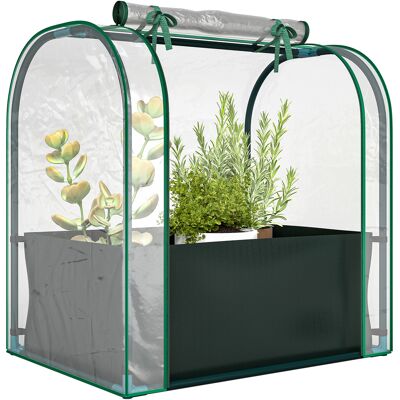 JHY DESIGN Mini Invernadero Con Bolsa De Cultivo, Pequeño Invernadero Portátil Para Uso Interior Y Exterior, 68 X 50 X 70 Cm, Verde JHY DESIGN Mini Invernadero Con Bolsa De Cultivo, Pequeño Invernadero Portátil Para Uso Interior Y Exterior, 68 X 50 X 70 Cm, Verde