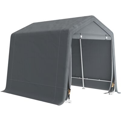OEM Carpa De Jardín Para Bicicletas Con Marco De Metal 2 Puertas Con Cremallera Impermeable Anti-uv 2,4x2x2 M Gris Oscuro OEM Carpa De Jardín Para Bicicletas Con Marco De Metal 2 Puertas Con Cremallera Impermeable Anti-uv 2,4x2x2 M Gris Oscuro