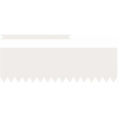 vidaXL Borde de jardín de plástico blanco 100x0.5x30cm - Borde de jardín vidaXL Borde de jardín de plástico blanco 100x0.5x30cm - Borde de jardín