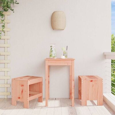 Vidaxl - Taburetes De Jardín 2 Uds Madera De Abeto Douglas 40x36x45 Cm Vidaxl - Taburetes De Jardín 2 Uds Madera De Abeto Douglas 40x36x45 Cm