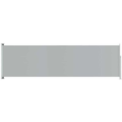 Toldo Lateral Retráctil De Jardín Gris 180x600 Cm Vidaxl Toldo Lateral Retráctil De Jardín Gris 180x600 Cm Vidaxl