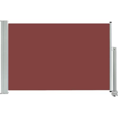 Toldo Lateral Retráctil De Jardín Marrón 60x300 Cm Vidaxl Toldo Lateral Retráctil De Jardín Marrón 60x300 Cm Vidaxl
