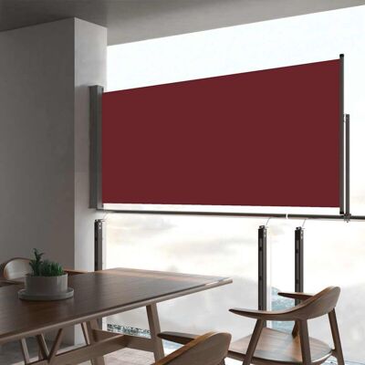 Toldo Lateral Retráctil De Jardín Rojo 60x300 Cm Vidaxl Toldo Lateral Retráctil De Jardín Rojo 60x300 Cm Vidaxl