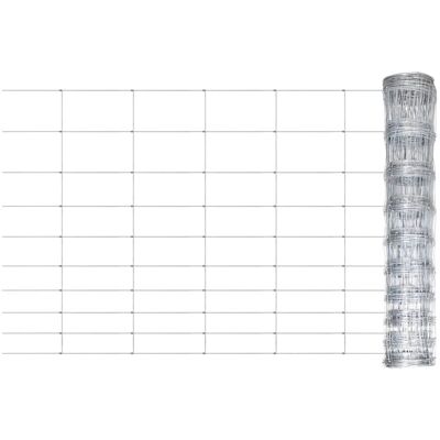 Valla De Jardín De Acero Galvanizado Plateado 50x1,5 M Vidaxl Valla De Jardín De Acero Galvanizado Plateado 50x1,5 M Vidaxl
