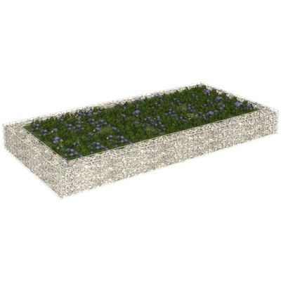 Vidaxl - Arriate De Gaviones De Acero 200x100x20 Cm Vidaxl - Arriate De Gaviones De Acero 200x100x20 Cm