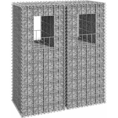 Vidaxl - Cestas Postes De Gaviones 2 Unidades Hierro 40x40x100 Cm Vidaxl - Cestas Postes De Gaviones 2 Unidades Hierro 40x40x100 Cm