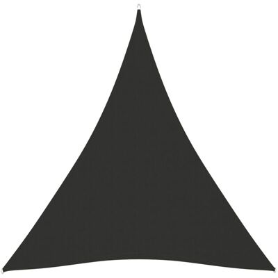 vidaXL Toldo de sombra triangular 5x6x6 m Antracita - Toldo de sombra vidaXL Toldo de sombra triangular 5x6x6 m Antracita - Toldo de sombra