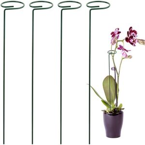 Ahlsen - Set De 20 Estacas Verdes Para Plantas De Jardín De 35 Cm Ahlsen - Set De 20 Estacas Verdes Para Plantas De Jardín De 35 Cm