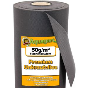 AQUAGART Tela de Jardín - Control de Malezas, Mulching, 50g/1.6m AQUAGART Tela de Jardín - Control de Malezas, Mulching, 50g/1.6m