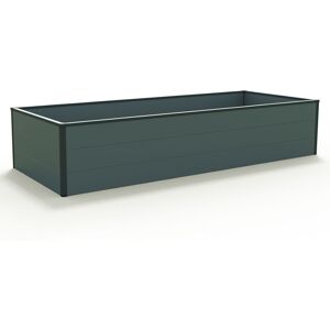 Cama de jardín elevada de aluminio GFP - 1.95m Antracita Cama de jardín elevada de aluminio GFP - 1.95m Antracita