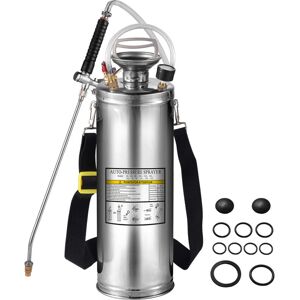 Mophorn - Pulverizador De Acero Inoxidable De 10 L Para Hogar, Jardinería Y Limpieza De Pisos Versátil Para Industria, Agricultura, Comercio Y Medicina Mophorn - Pulverizador De Acero Inoxidable De 10 L Para Hogar, Jardinería Y Limpieza De Pisos Versátil Para Industria, Agricultura, Comercio Y Medicina