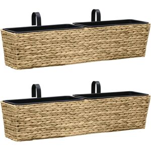 Conjunto De Jardineras 2 Unidades Jacinto De Agua Vidaxl Conjunto De Jardineras 2 Unidades Jacinto De Agua Vidaxl