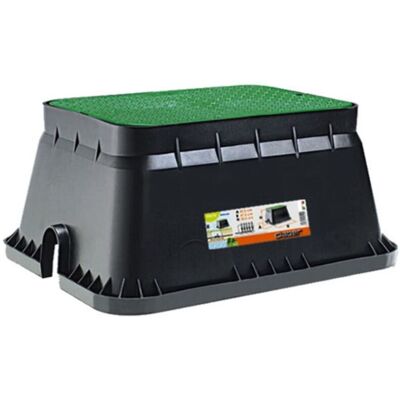 CLABER - 90515 - Rectangular - Negro y Verde - Valve box CLABER - 90515 - Rectangular - Negro y Verde - Valve box