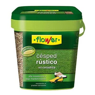 FLOWER Modelo - Semillas de Césped Rústico Cubo Hermético 4 kg FLOWER Modelo - Semillas de Césped Rústico Cubo Hermético 4 kg