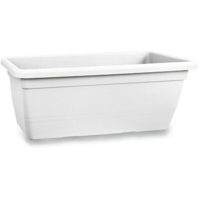 Veca Veneta Casalinghi Maceta Rectangular Moderna - 80 cm - Avana - Jardín/Interior Veca Veneta Casalinghi Maceta Rectangular Moderna - 80 cm - Avana - Jardín/Interior