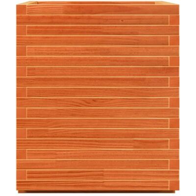 Jardinera madera maciza de pino marrón cera 90x60x72,5 cm vidaXL - Jardinera Jardinera madera maciza de pino marrón cera 90x60x72,5 cm vidaXL - Jardinera