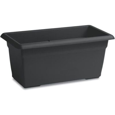 Maceta Stefanplast Mediterráneo Antracita Plástico 100 cm Maceta Stefanplast Mediterráneo Antracita Plástico 100 cm